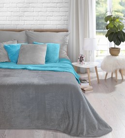 DEKORAČNÁ OBLIEČKA NA VANKÚŠ ONYX 40X40 CM HNEDÁ