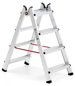 Skladacie schodíky BRINK, 4 priečky, výška 940 mm