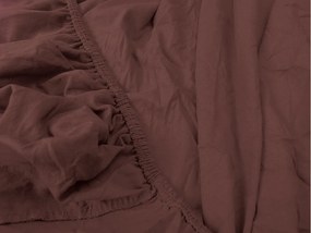 Jersey plachta EXCLUSIVE tmavohnedá 180 x 200 cm Gramáž: 190 g/m2