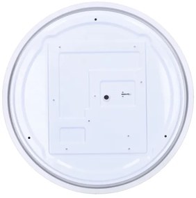 Solight WO8016 - LED Stm. strop. svietidlo LARIOS LED/48W/230V+DO pr.39 cm čierna