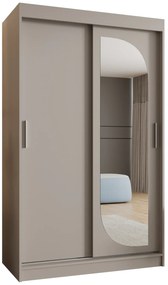 Šatníková skriňa 120 cm Lulu (kašmír). Akcia -21%. Vlastná spoľahlivá doprava až k Vám domov. 1125972