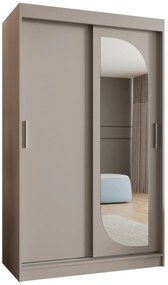 Šatníková skriňa 120 cm Lulu (kašmír). Akcia -59%. Vlastná spoľahlivá doprava až k Vám domov. 1125972