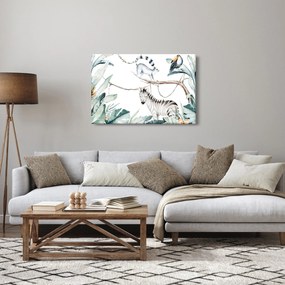 Obraz - Exotické zvieratká (90x60 cm)