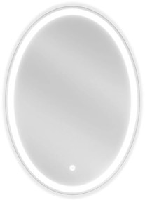 Mexen Elz, LED kúpeľňové zrkadlo s podsvietením 50 x 70 cm, 6000K, ochrana proti zahmlievaniu, 9802-050-070-611-00