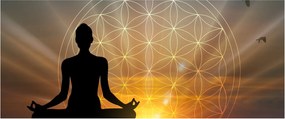 Obraz meditácie (120x50 cm)