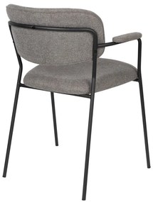 Svetlosivé jedálenské stoličky v súprave 2 ks Jolien – White Label