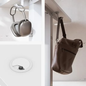 Elektrický výškovo nastaviteľný stôl Mark Adler Leader 6.9 biely