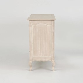 Komoda Venezia 150 cm z masívu béžová