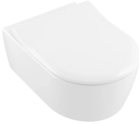 Villeroy & Boch 5656RS01 - Závesné WC so sedátkom SoftClose AVENTO keramika/biela