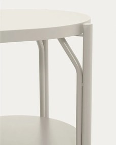 Biela skrinka pod umývadlo 90x81 cm Arely – Kave Home