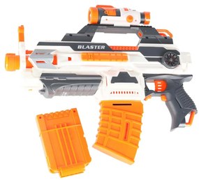 KIK Blaster Modular karabína 4v1 s 30 penovými šípkami a zásobníkmi