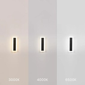 Nástenné LED svietidlo Wow, 1x LED 10w, 3000-6500k, 3CCT, (30 cm)