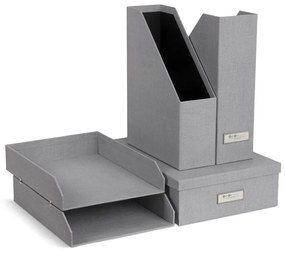 Kartónové organizéry na dokumenty v súprave 5 ks Holger – Bigso Box of Sweden