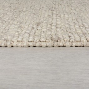 Flair Rugs, Ručně tkaný behúň Minerals Light Grey, 60x230, béžová, chodba / predsieň
