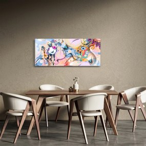 Obraz - Rozprávková abstrakcia (120x50 cm)