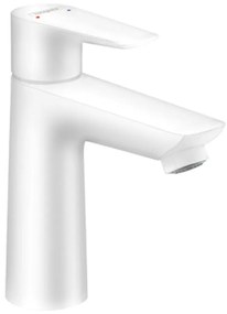 Hansgrohe Talis E, umývadlová batéria 110 bez odtokovej súpravy, biela matná, HAN-71712700