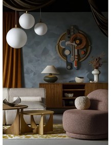 Červené kreslo Ovo – Miuform