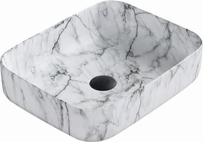 Mexen CARLA umývadlo, 50x39 CM, mramor, 21555093