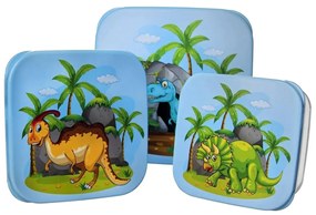 Orion 4-dielna sada desiatových boxov Dinosaurus