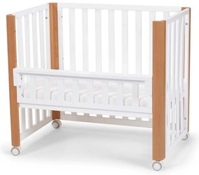 KINDERKRAFT SELECT - Detská postieľka 4v1 KOYA Premium buk/borovica