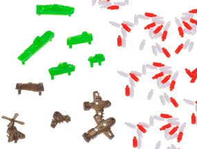KIK Puzzle hra námorná bitka v lodiach
