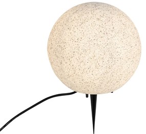 Moderná vonkajšia lampa sivá 25 cm IP65 - Nura
