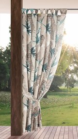 Dekorstudio Záhradný záves s potlačou GARDEN 8 na putkách Rozmer závesu: 155x220cm