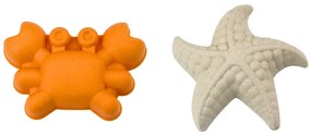LEAN TOYS Súprava hračiek do piesku – pastelová