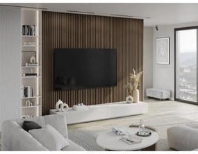 Mexen Lam-B, akustické stenové lamely 275 × 30 cm, HDF doska 4 mm, technická dyha, orech espresso, S100-275307-3015-019