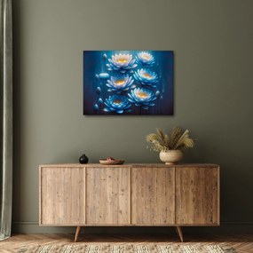 Obraz - Lekná pod hladinou (70x50 cm)