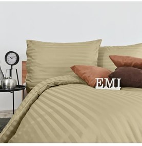 Obliečky damaškové cappuccino EMI