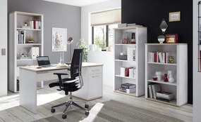 Písací stôl Romance, smrekovec/dub