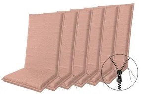 Doppler ART 4041 vysoký - set 6 ks - podušky na stoličku a kreslo