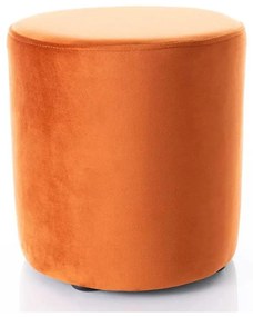 Taburet Caen C Velvet, oranžová