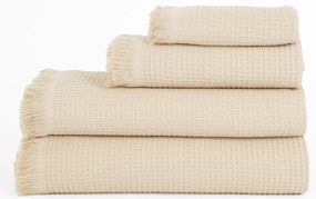 Vaflová osuška 100 × 150 cm ‒ Florencia béžová