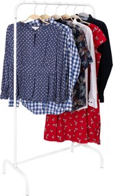 Stojan na oblečení BADIS bílý