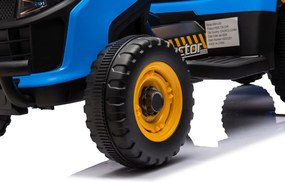 LEAN CARS Elektrický traktor BBH-030 modrý