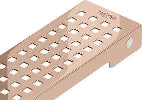 Mexen Flat M08 krytka žľabu 100 cm, ružové zlato, 1625100