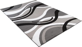TA Koberec T966A DARK GRAY CHEAP PP CRM Sivý Obdĺžnikový Rozmer: 80x150 cm