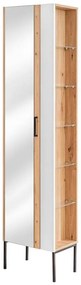 Kúpeľňová skrinka CMD MADERA WHITE 803 artisan oak/white