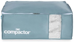 Vákuové plastové úložné boxy na oblečenie v súprave 3 ks 65x45x27 cm Blue Edition – Compactor