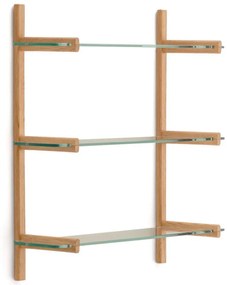 Sklenený komponent - polica 90x10 cm Sitra – Kave Home