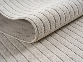 Ayyildiz, Kusový koberec Nova 1202 cream - na von aj na doma, 120x170, biela, chodba / predsieň