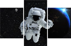 Obraz - Astronaut vo vesmíre (90x60 cm)
