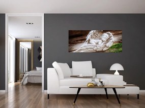 Obraz - Spiaci anjelik (120x50 cm)