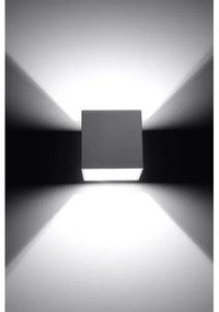 Sollux SL.0058 - Nástenné svietidlo QUAD 1 1xG9/8W/230V šedá