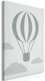 Artgeist Obraz - Balloon Travel (1 Part) Vertical Veľkosť: 20x30, Verzia: Premium Print