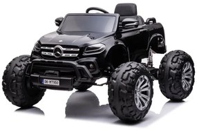 LEAN CARS ELEKTRICKÉ AUTÍČKO MERCEDES  DK-MT950 4x4  LAKOVANÉ - ČIERNE  MOTOR 4x45W - BATÉRIA - 2x12V7Ah- 2022