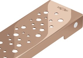 Mexen Flat M12 krytka žľabu 60 cm, ružové zlato, 1621060