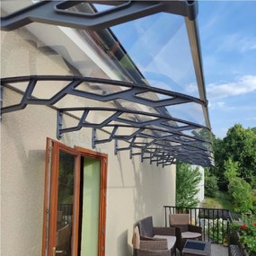 ARTPLAST Vchodová strieška 140x210cm, číra Poškodený obal: Nie